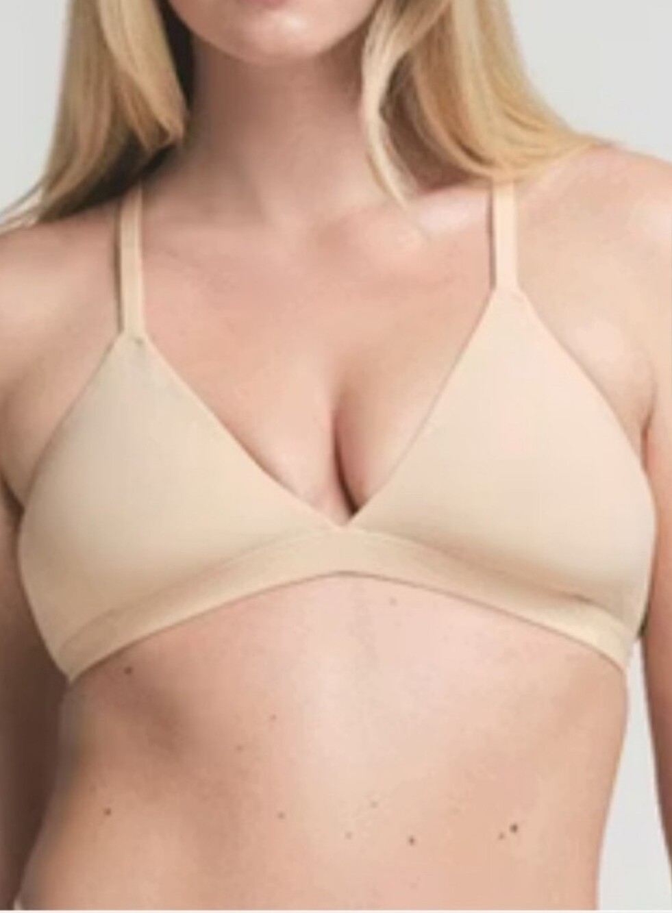 Skims Fits Everybody Racerback Triangle Bralette Size Small